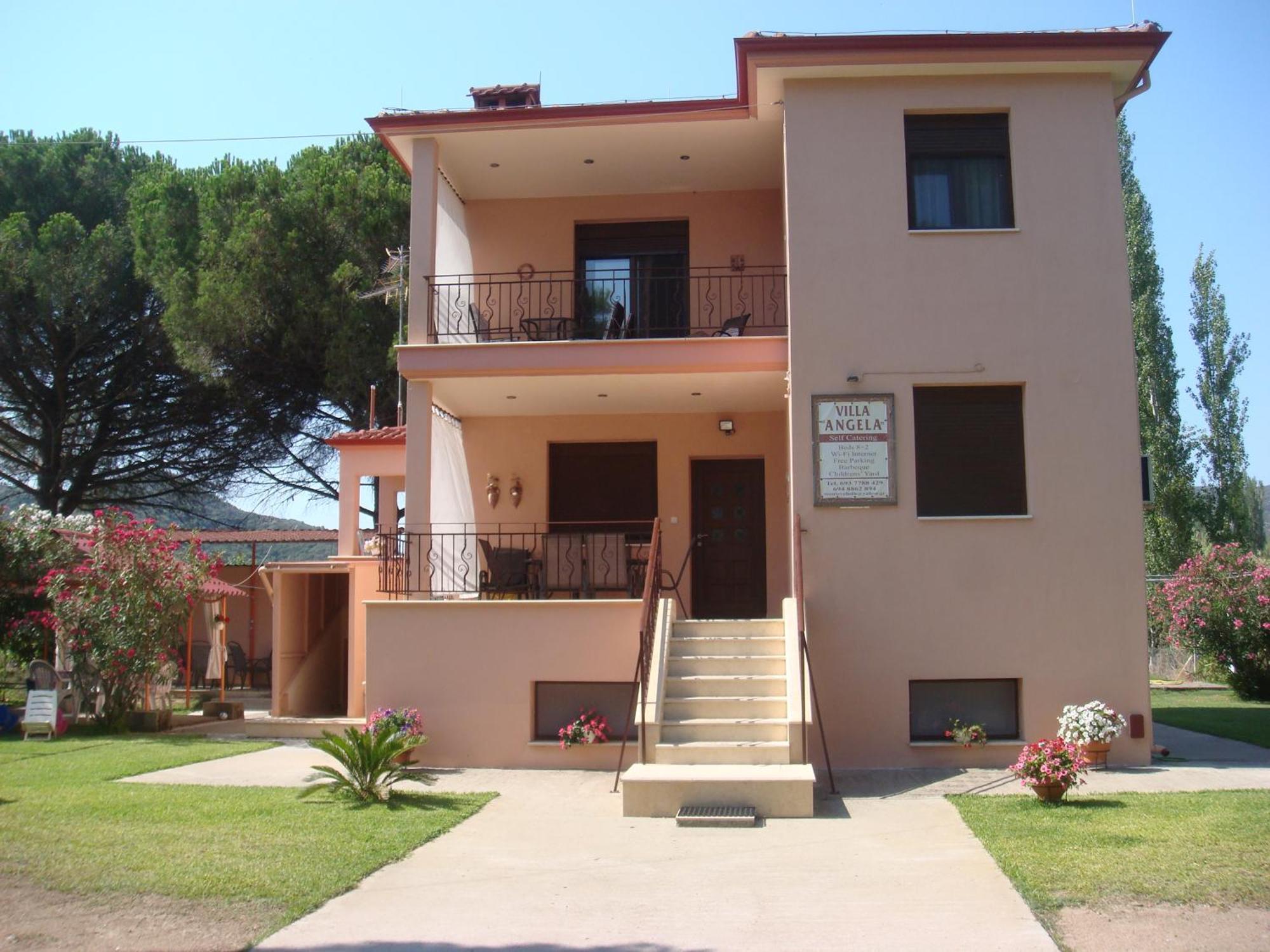 Villa Angela Sykia Chalkidikis Bagian luar foto